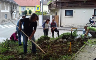 Urejali smo zelene javne površine v Preddvoru