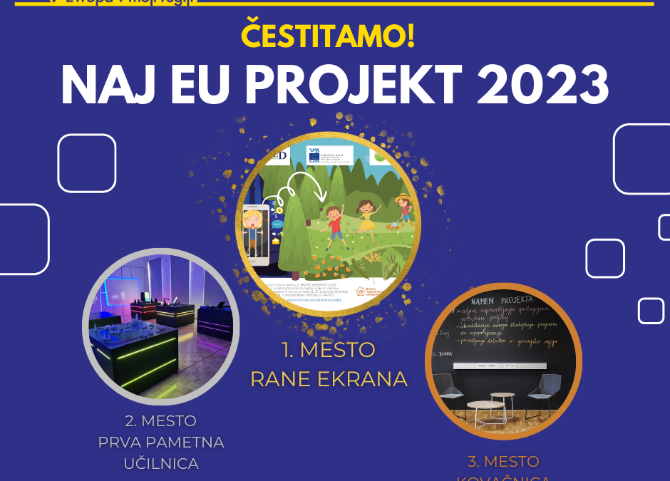 Predstavitev zmagovalnega projekta “RANE EKRANA”, Tržič  22.9.2023